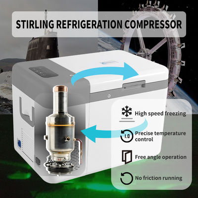 Laboratory Refrigeration Equipments Portable Medical Refrigerator with Stirling Cooler